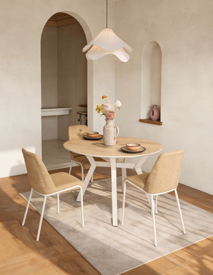 Juego de 4 sillas de comedor Utiel tapizadas - imagen 26