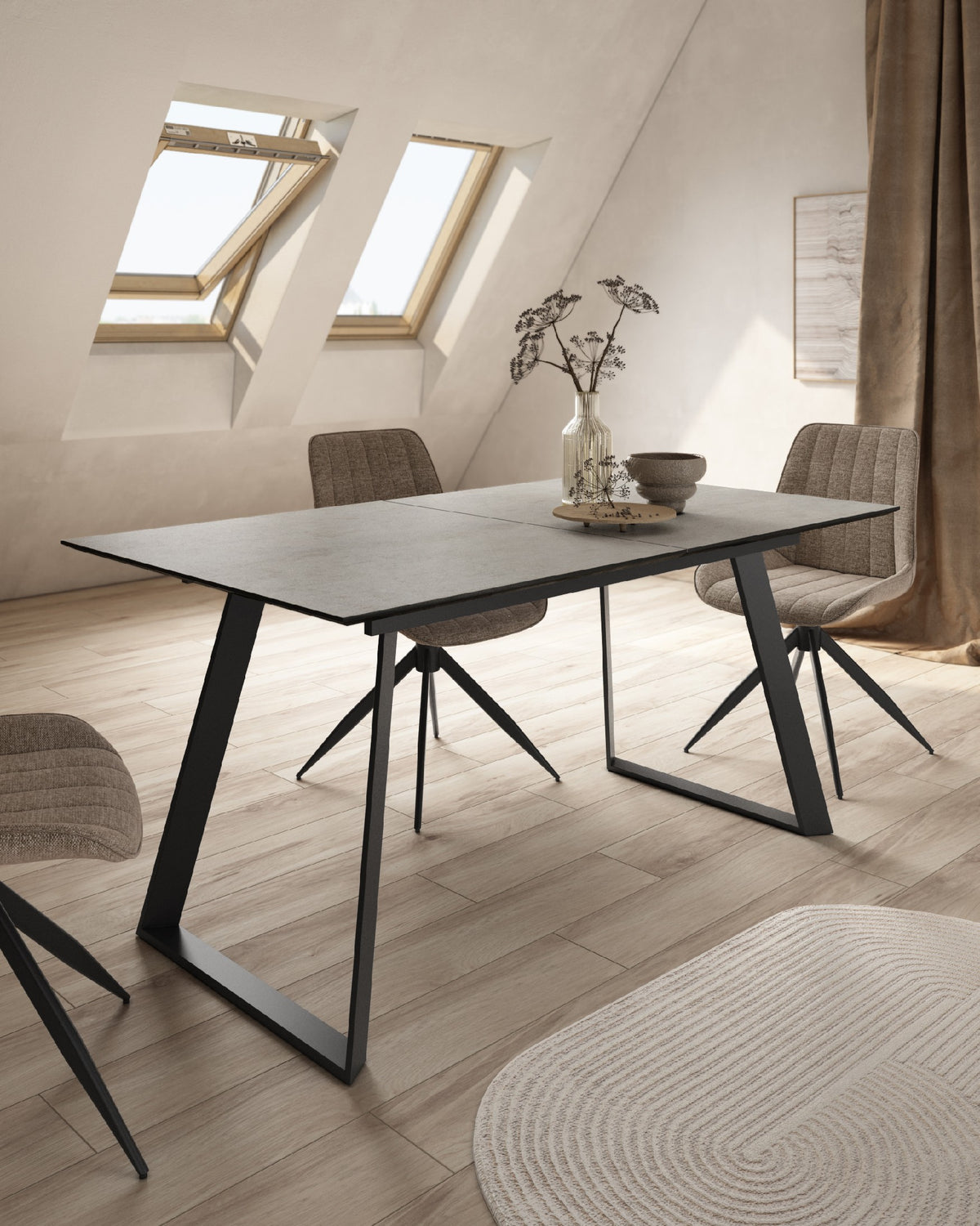 Mesa de comedor extensible Ámbar - imagen 43