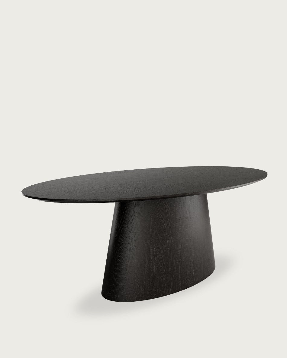 Mesa de comedor Atria - 220 × 100 cm - Roble negro