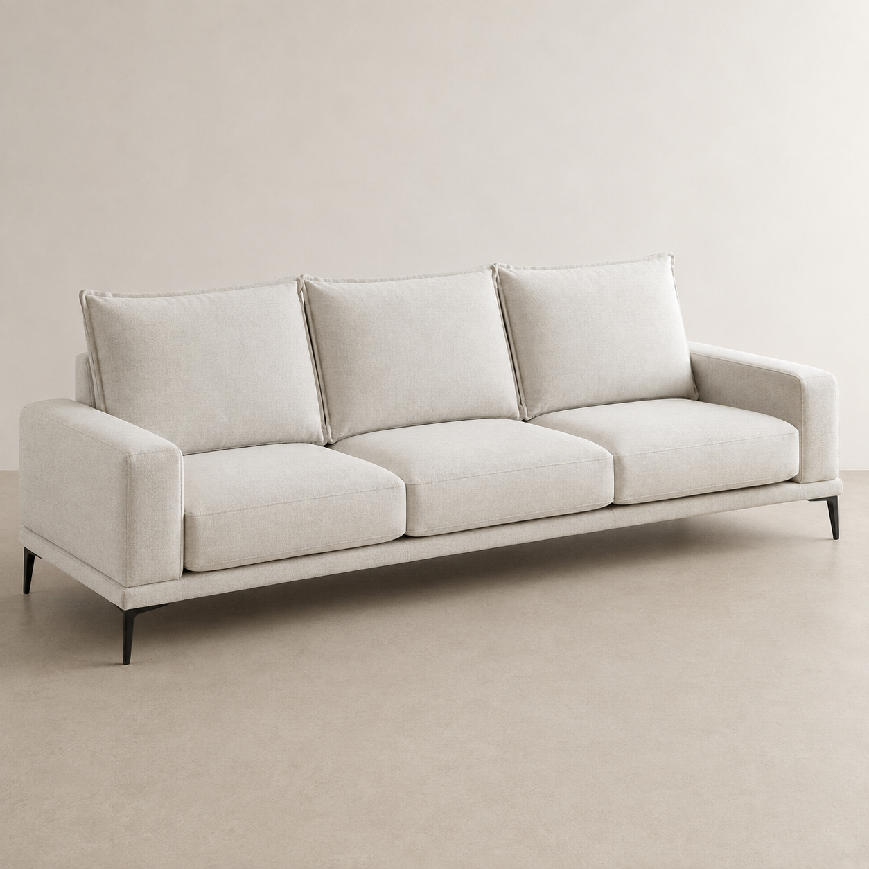 Sofa Adagio 3 asientos (asientos deslizantes bandeja)