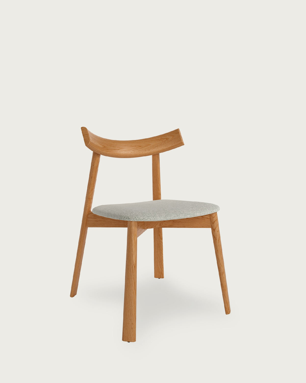 Juego de 2 sillas de comedor Penyagolosa tapizadas - imagen 2