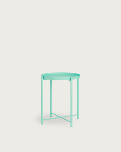 Mesa auxiliar Boreal - Ø 44 cm - Verde