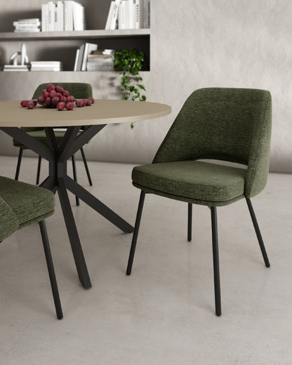 Juego de 2 sillas de comedor Albufera tapizadas - imagen 57