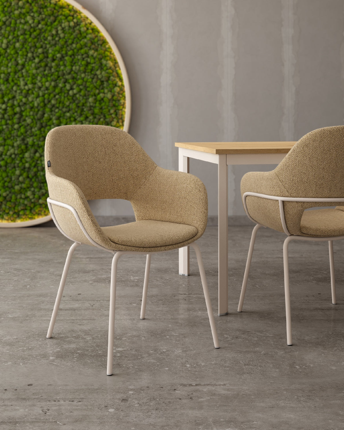 Silla de comedor Oliva tapizada - imagen 22