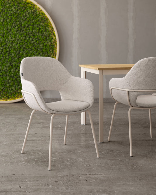 Silla de comedor Oliva tapizada - imagen 32
