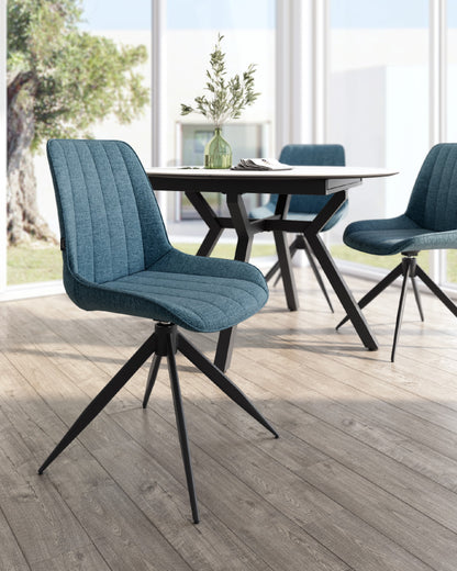 Silla de comedor Xàtiva giratoria - imagen 3