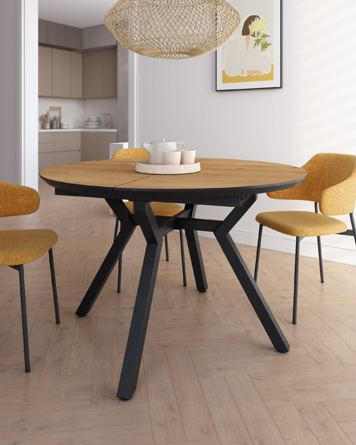 Mesa de comedor extensible Nébula - imagen 40