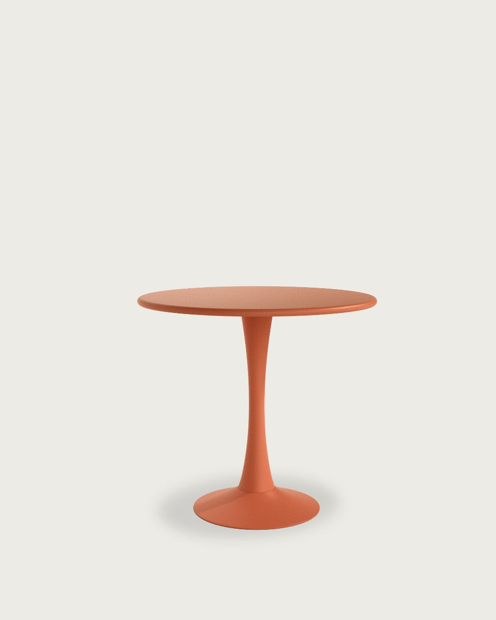 Mesa de exterior Ópalo - Ø 80 cm - Teja