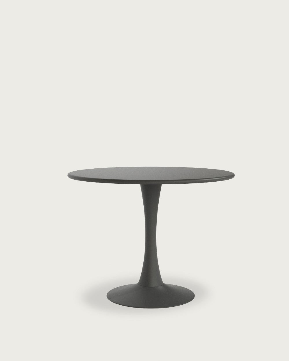 Mesa de exterior Ópalo - Ø 100 cm - Grafito