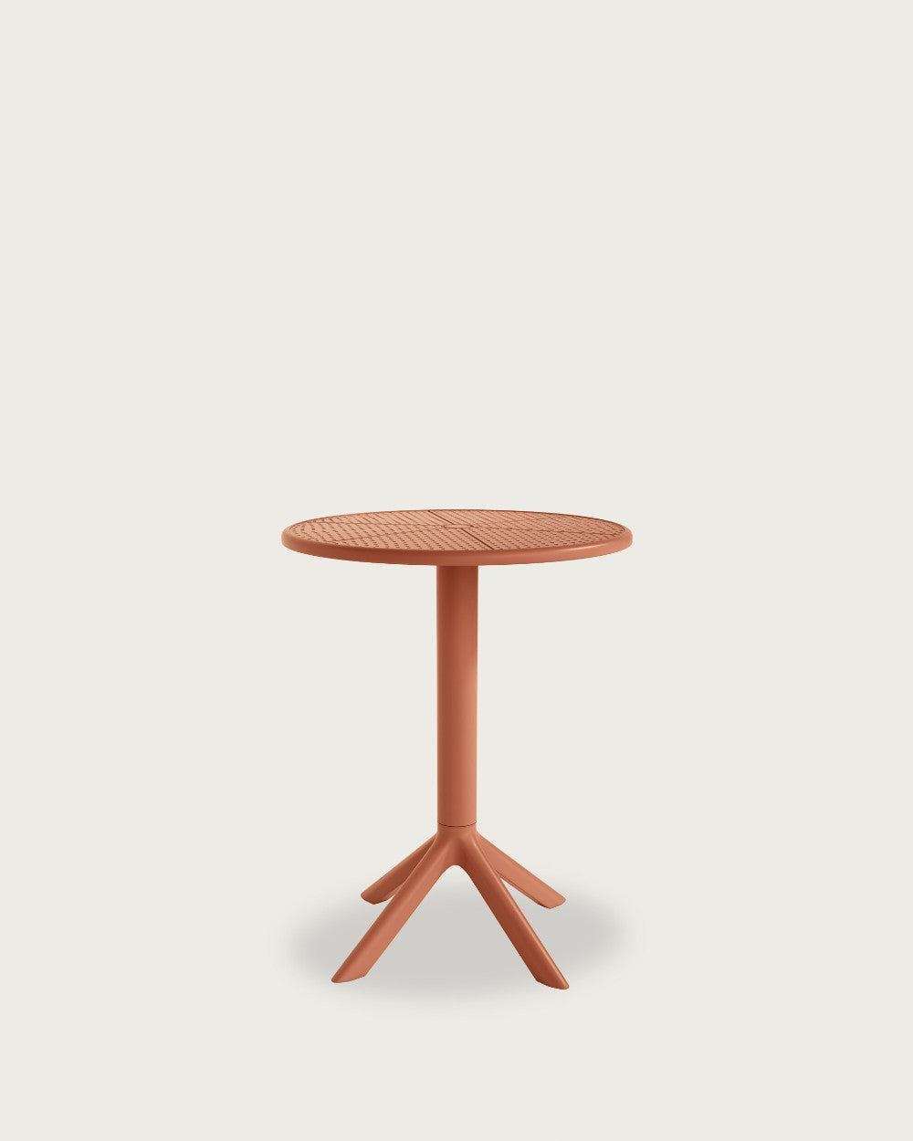 Mesa de exterior Runa - Ø 60 cm - Teja