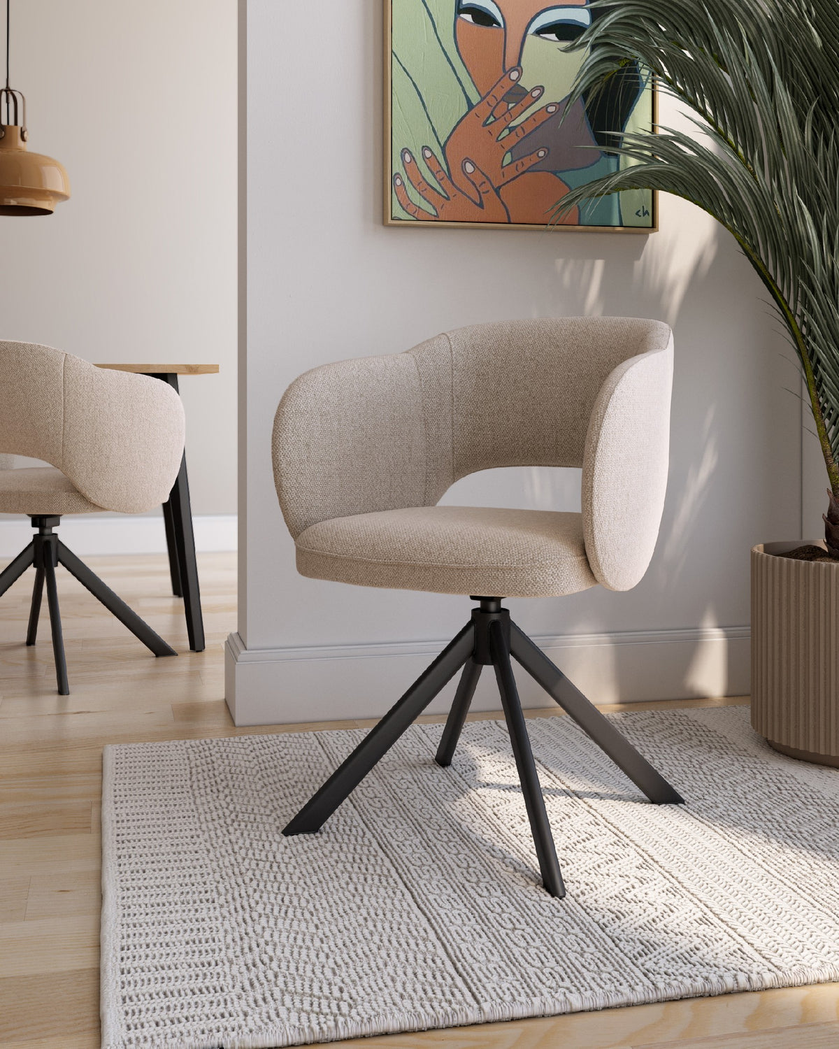 Silla de comedor Manises tapizada - imagen 13