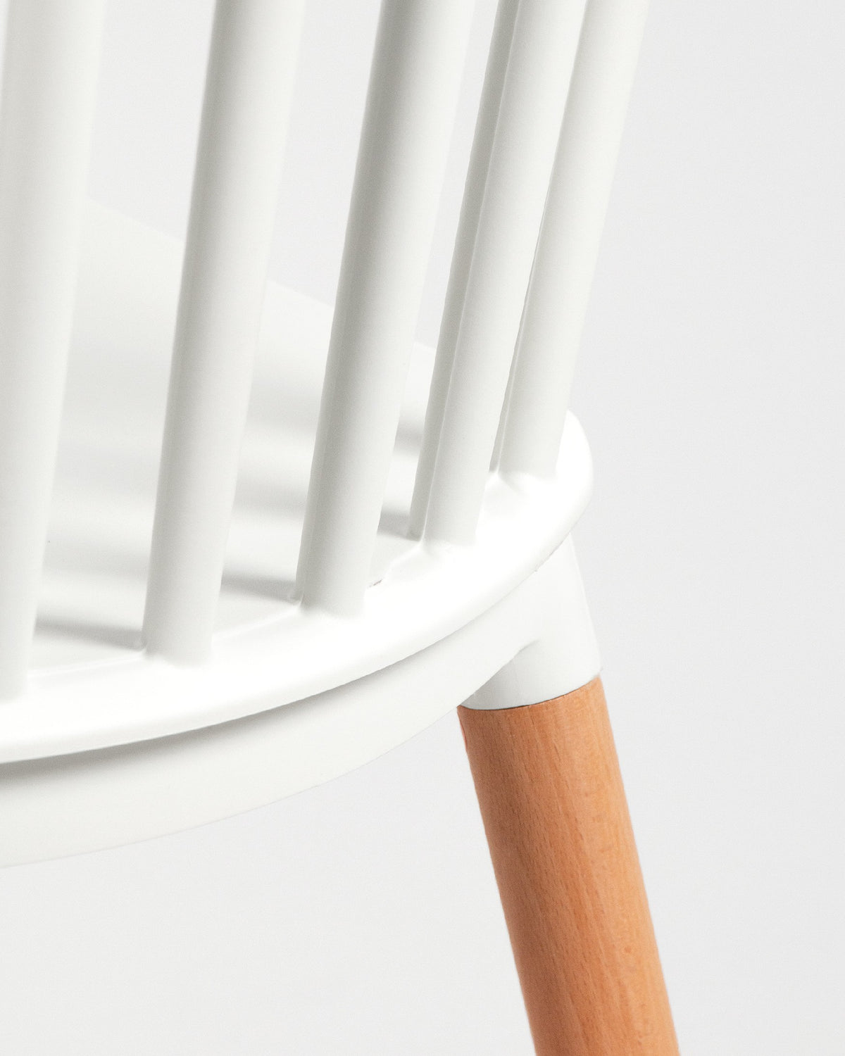 Juego de 4 sillas de cocina Godella tapizadas - imagen 13