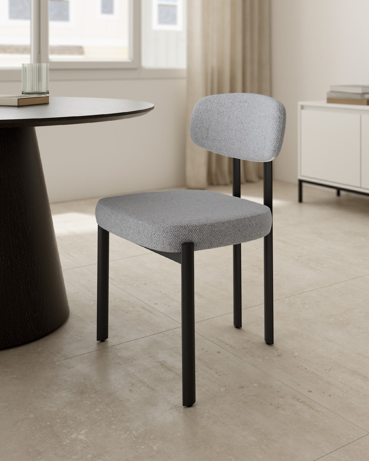 Juego de 2 sillas de comedor Picanya tapizadas - imagen 3