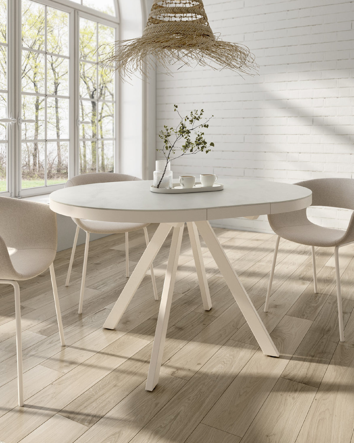 Mesa de comedor extensible Yara - imagen 12
