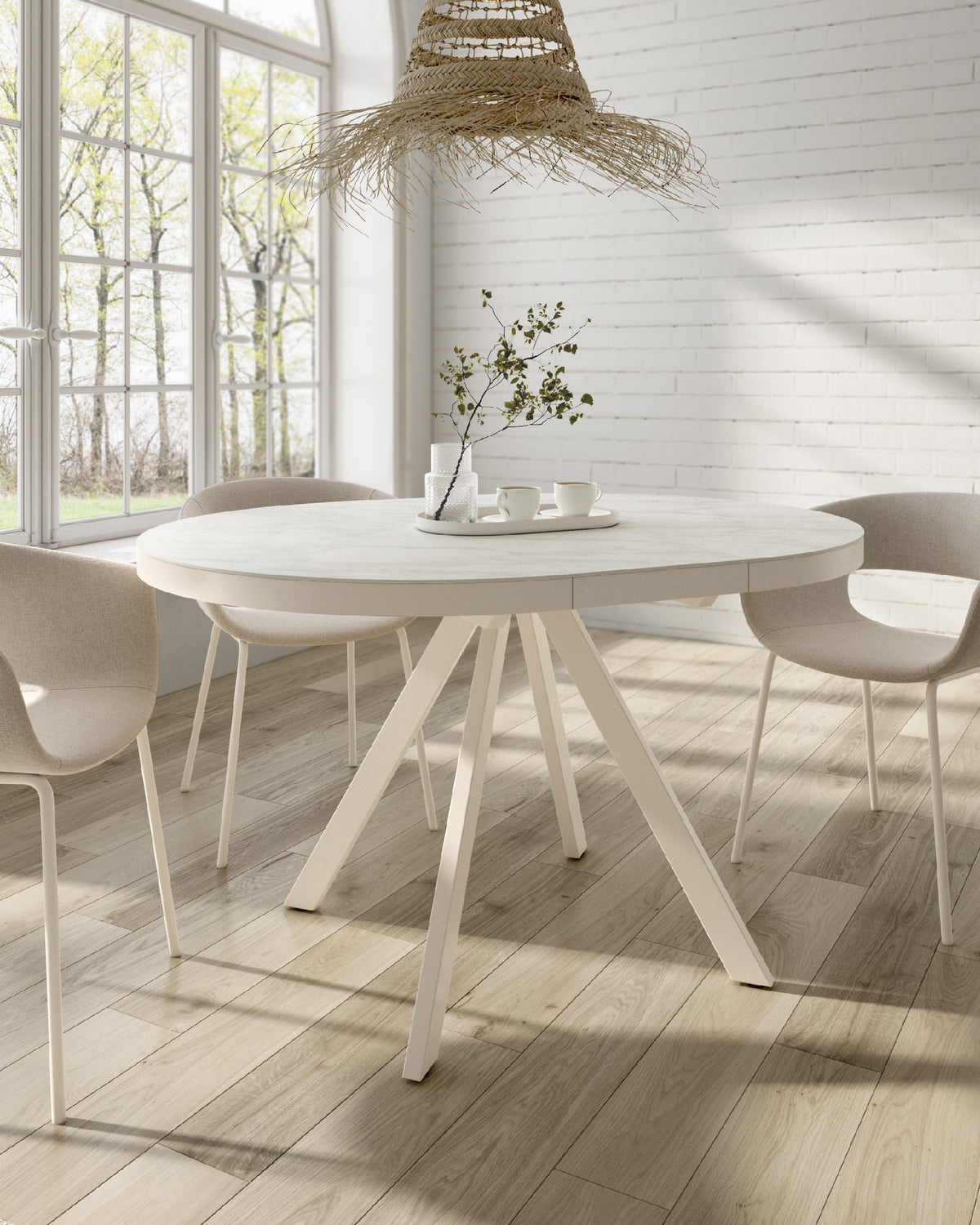 Mesa de comedor extensible Yara - imagen 16