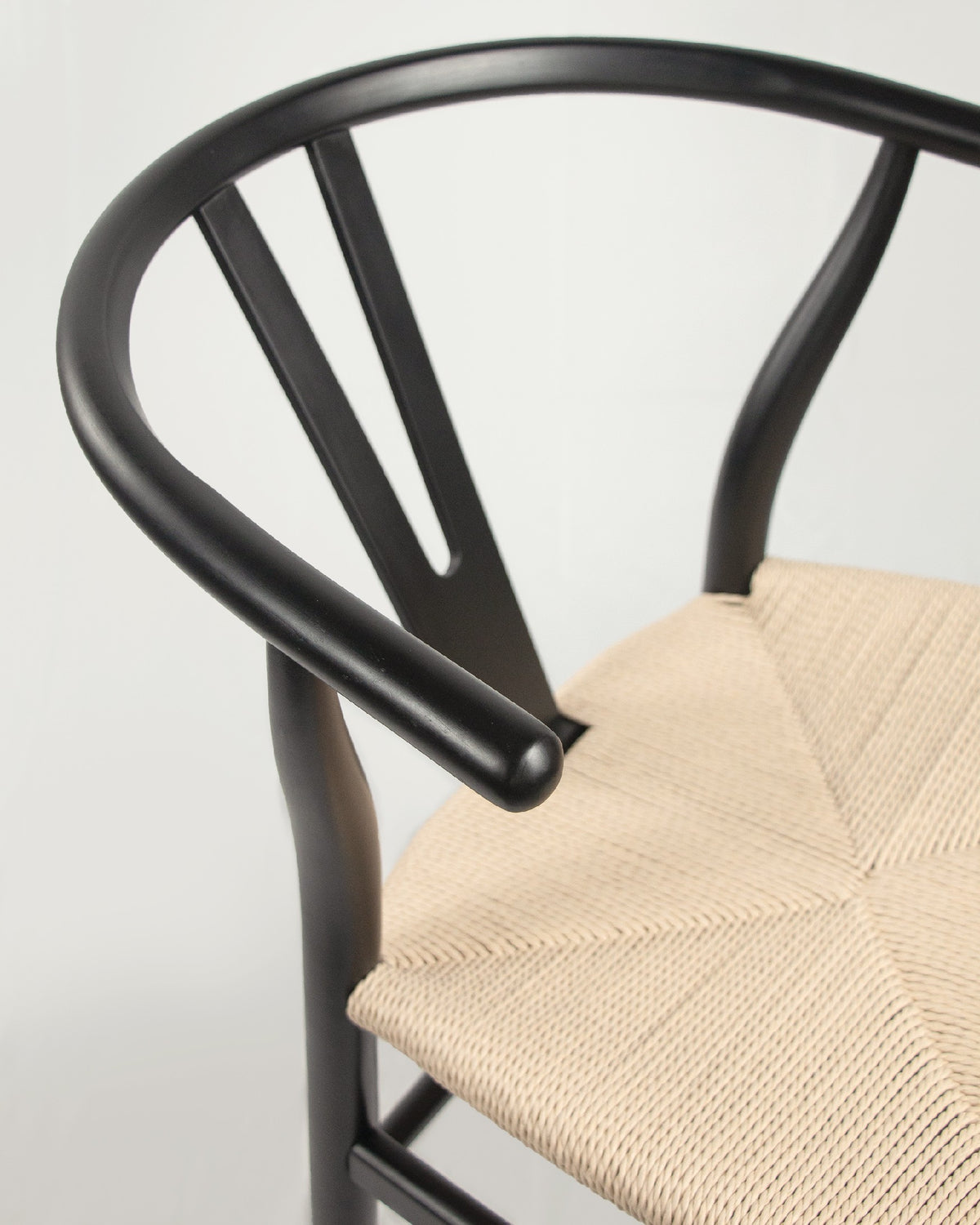 Juego de 2 sillas de comedor Benetússer con respaldo de cuerda - imagen 14