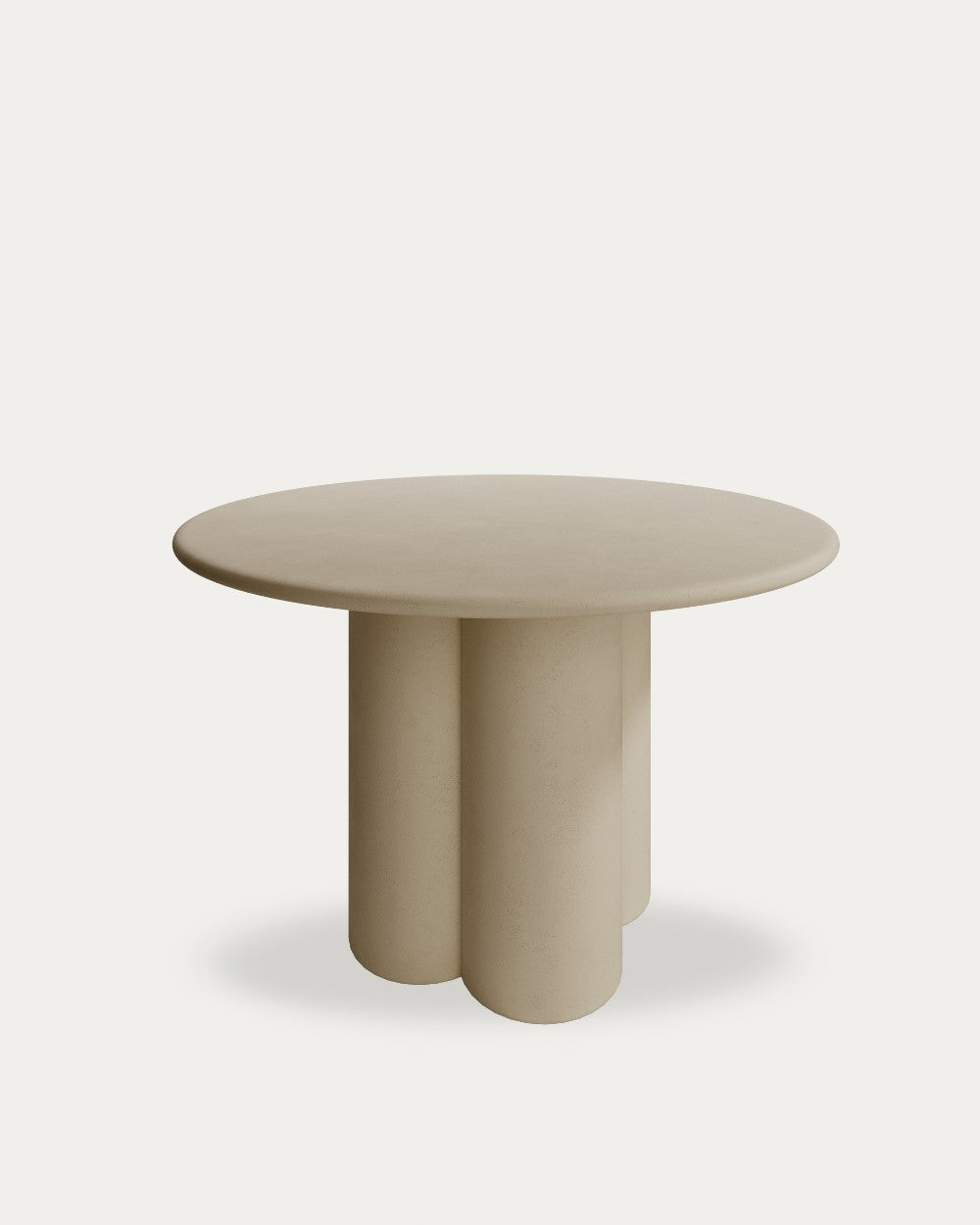 Mesa auxiliar Dorada - Ø 120 cm - Moka
