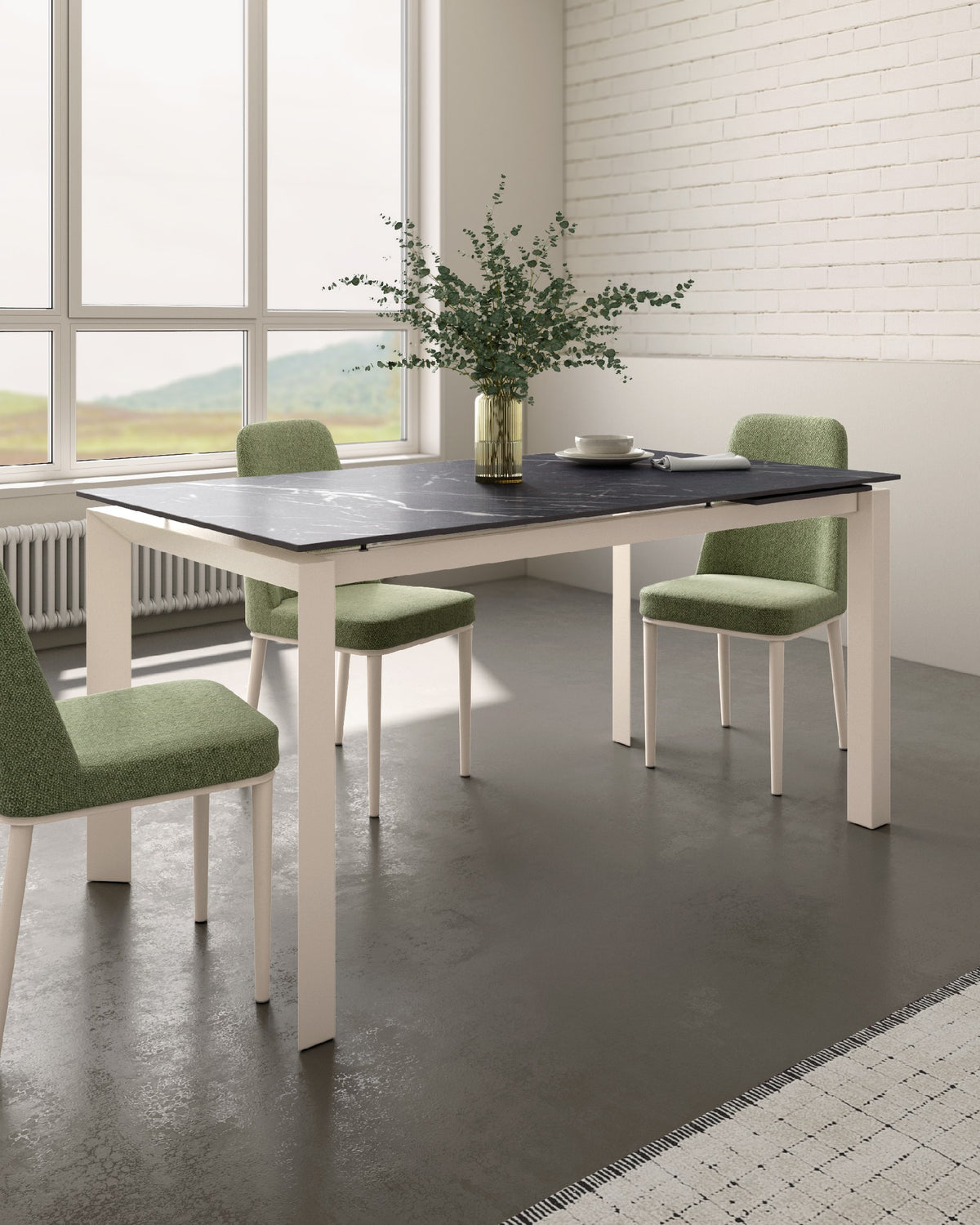 Mesa de comedor extensible Ladera - imagen 30