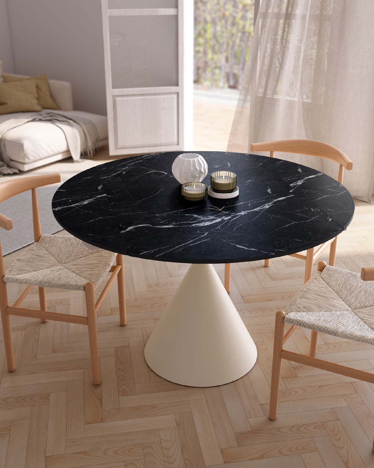 Mesa de comedor extensible Senda - imagen 17