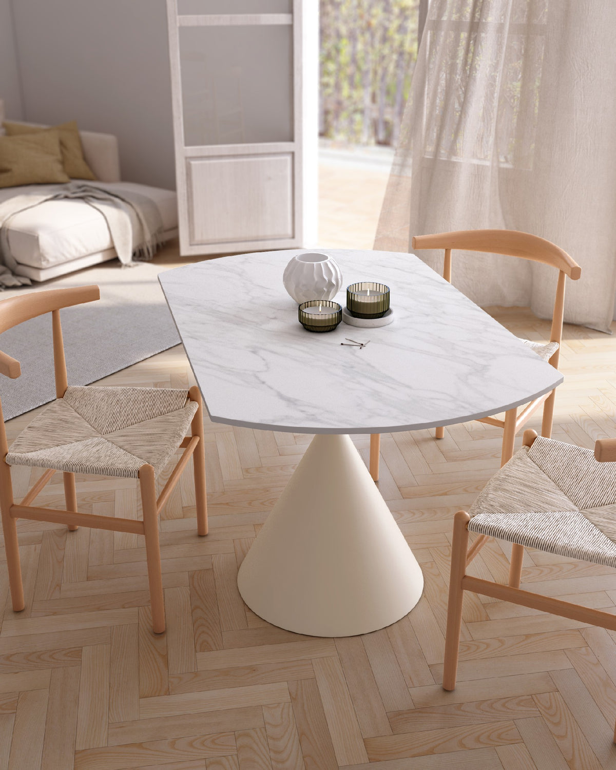 Mesa de comedor extensible Senda - imagen 19