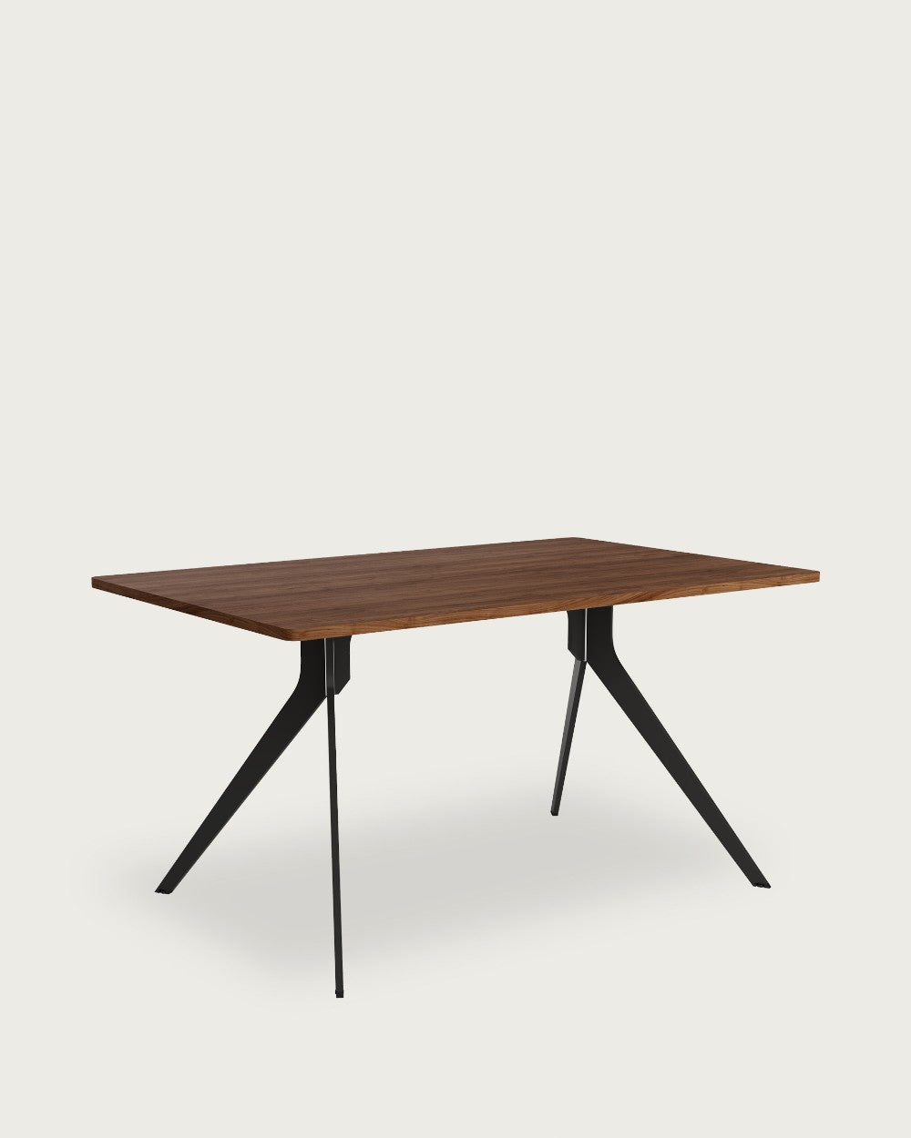 Mesa de comedor Índigo - 180 × 90 cm - Sobre Java - Estructura metálica negra