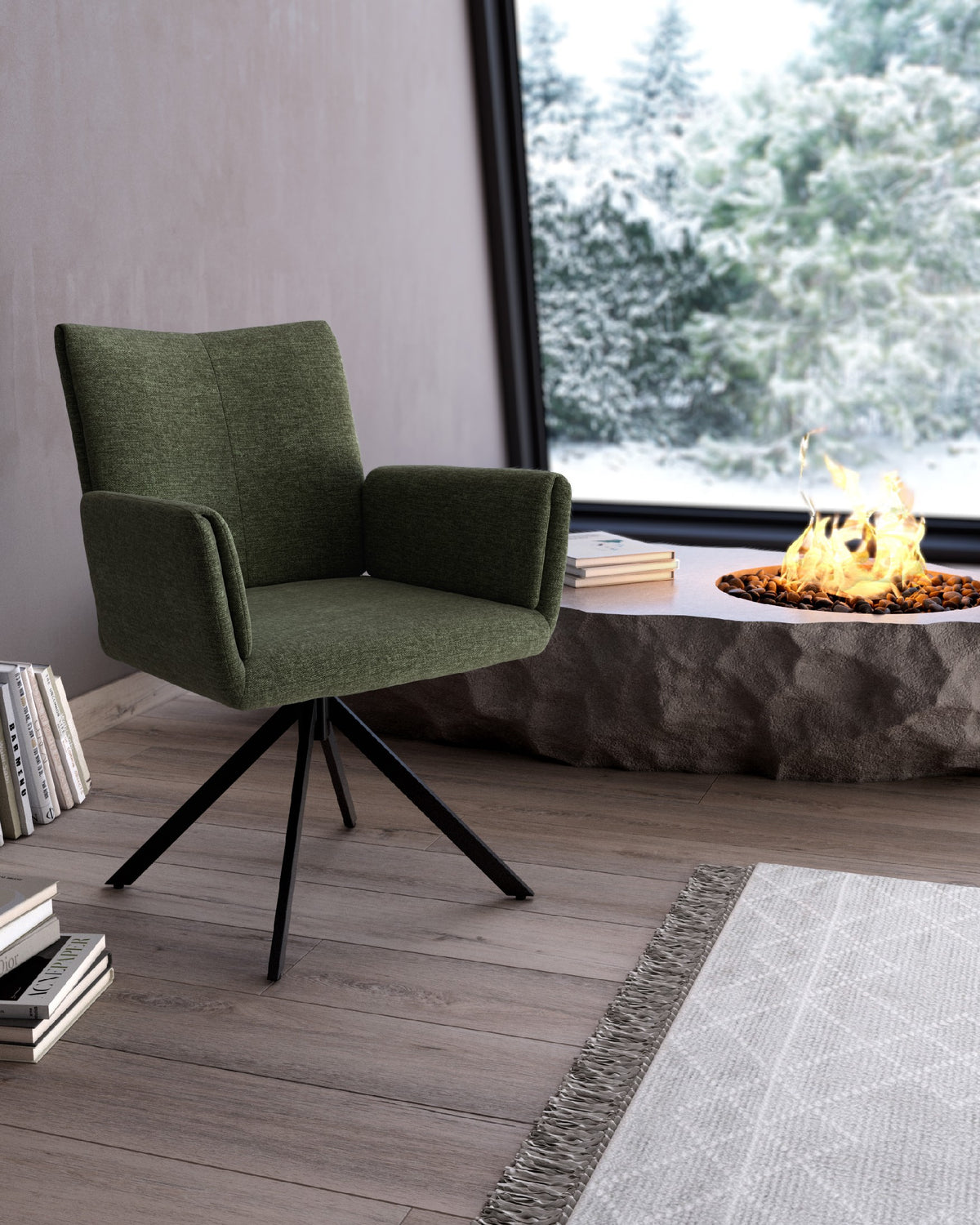 Silla de comedor Ondara giratoria - imagen 56