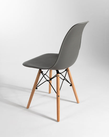 Juego de 4 sillas de cocina Gata con detalles de madera - imagen 16