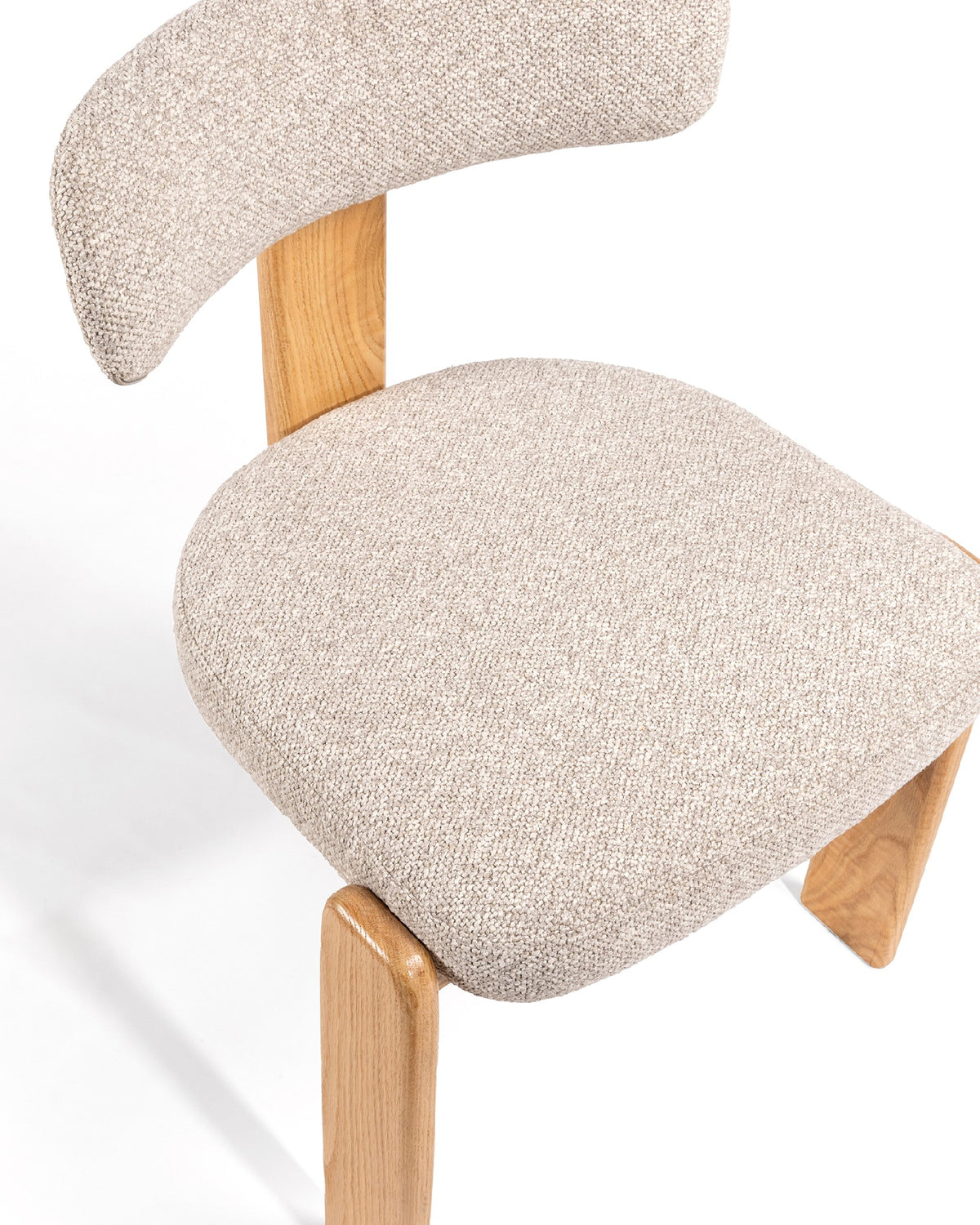 Juego de 2 sillas de comedor Segària tapizadas - imagen 8