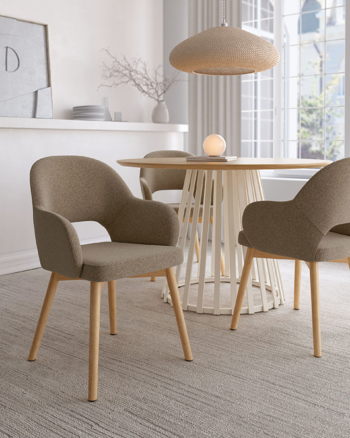 Silla de comedor Calderona tapizada - imagen 12