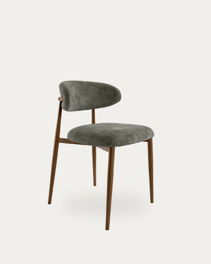 Juego de 2 sillas de comedor Serpis tapizadas - imagen 13
