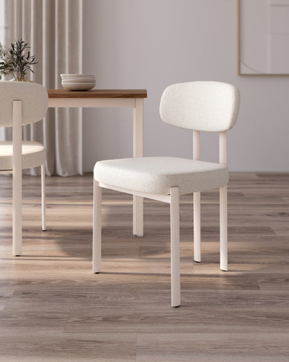 Juego de 2 sillas de comedor Cabriel tapizadas - imagen 33