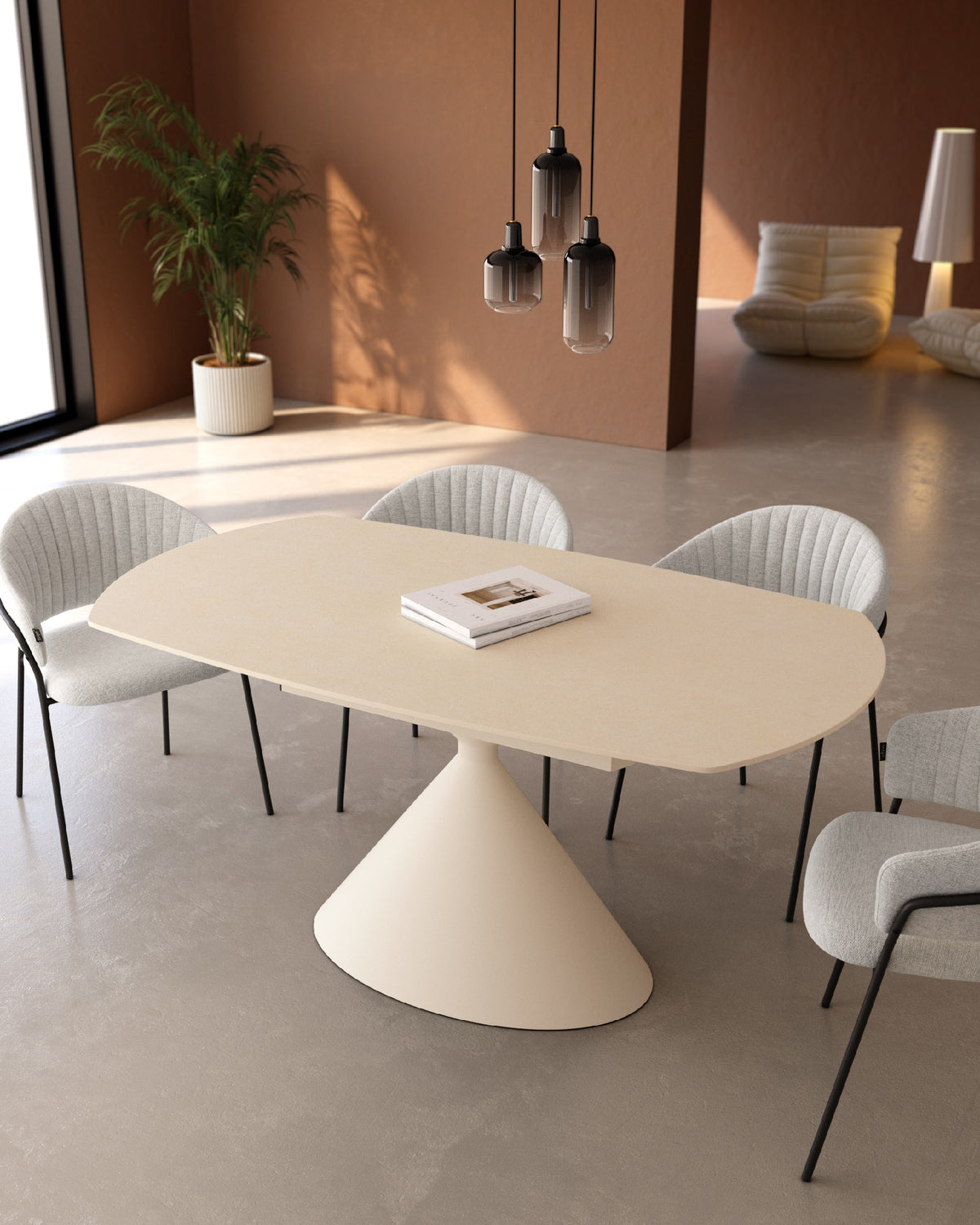Mesa de comedor extensible Junia - imagen 10
