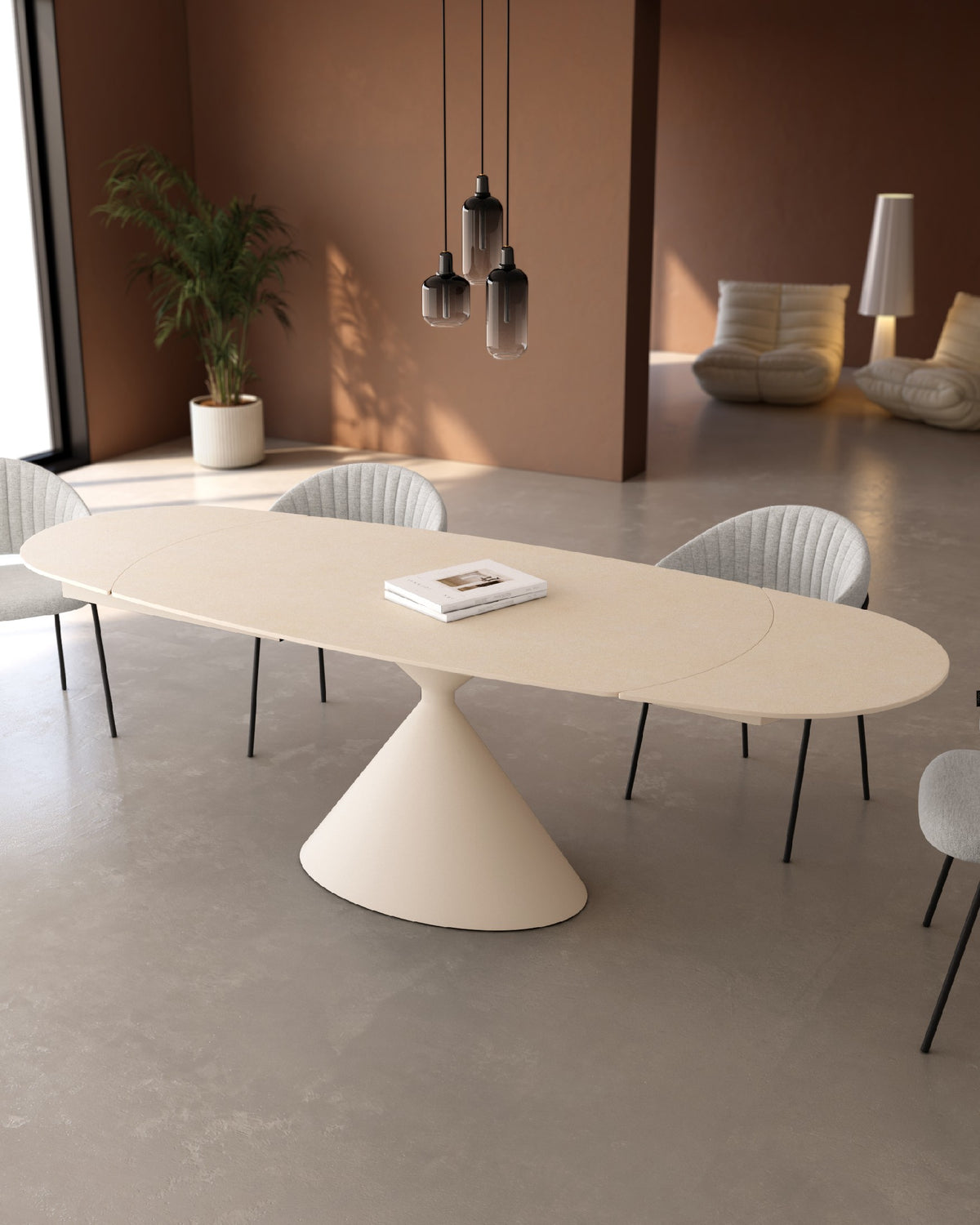 Mesa de comedor extensible Junia - imagen 11