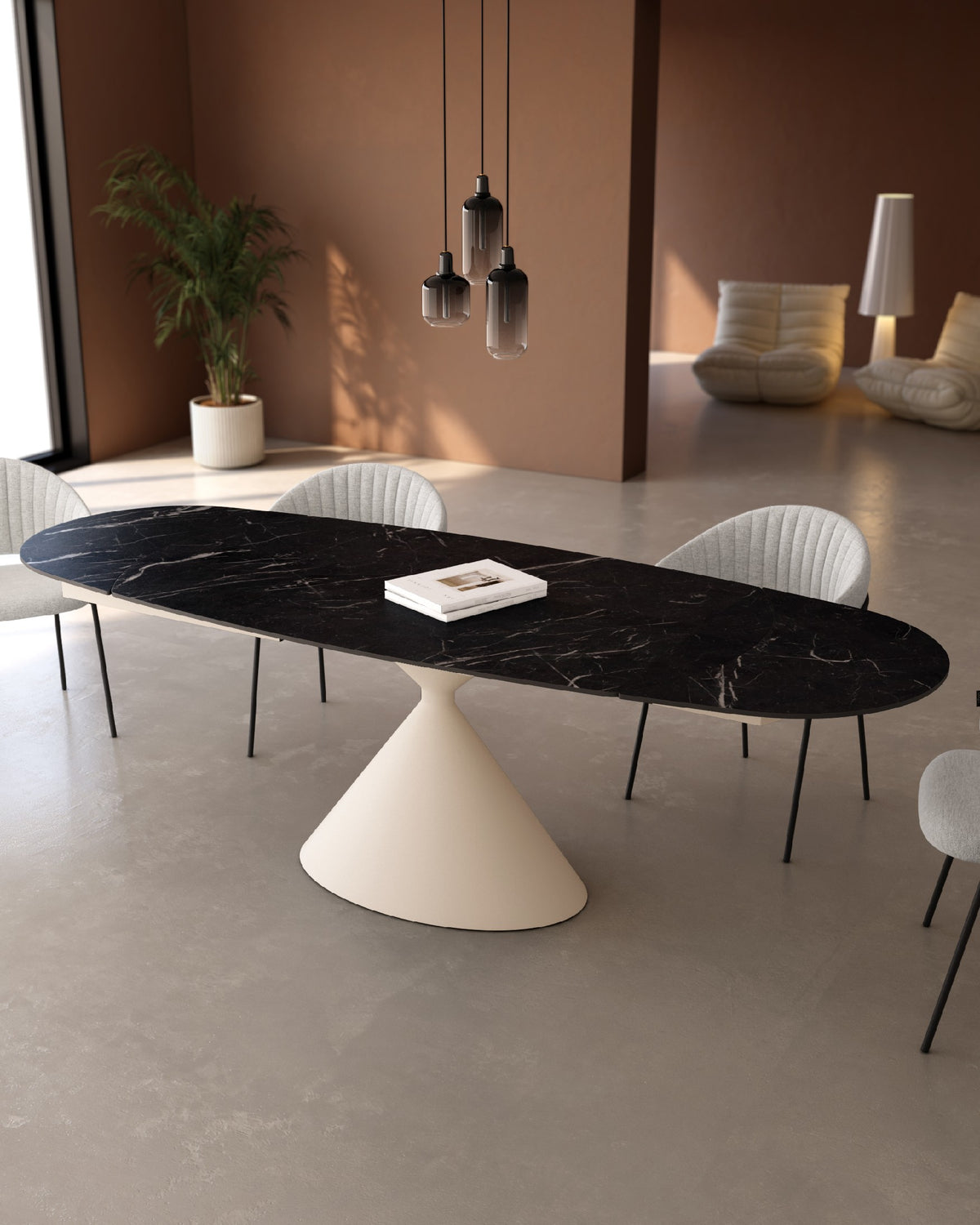 Mesa de comedor extensible Junia - imagen 17
