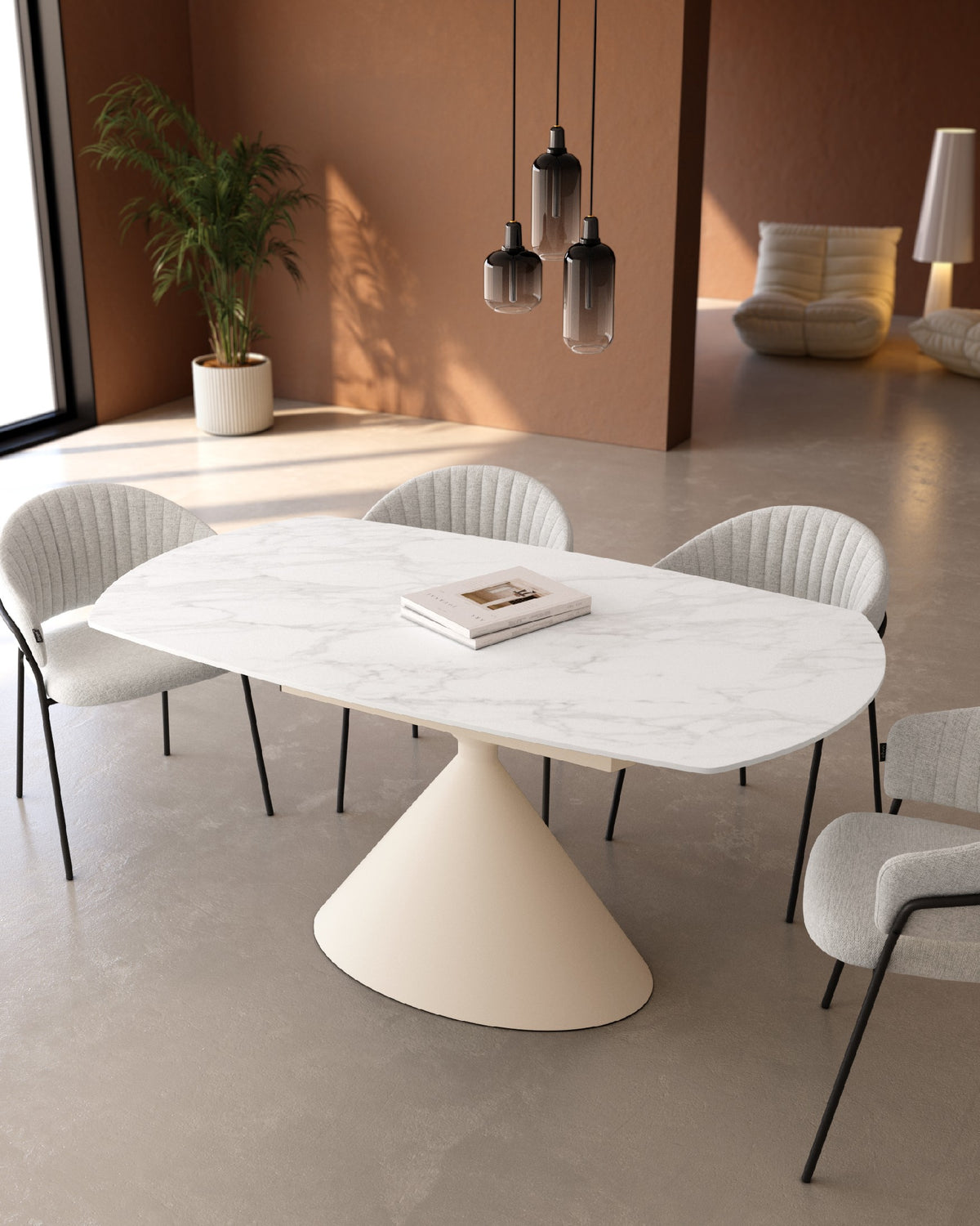 Mesa de comedor extensible Junia - imagen 19