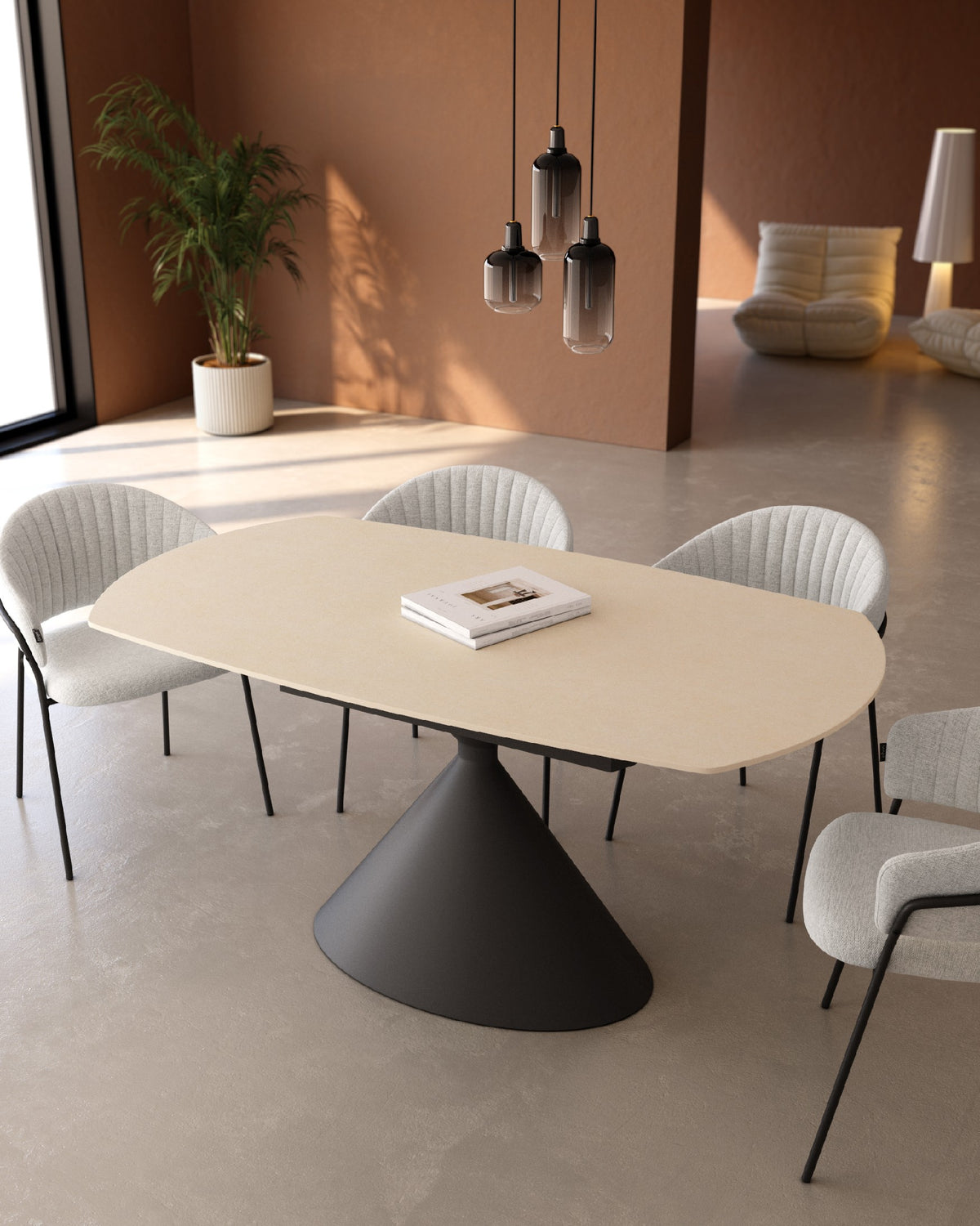 Mesa de comedor extensible Junia - imagen 22