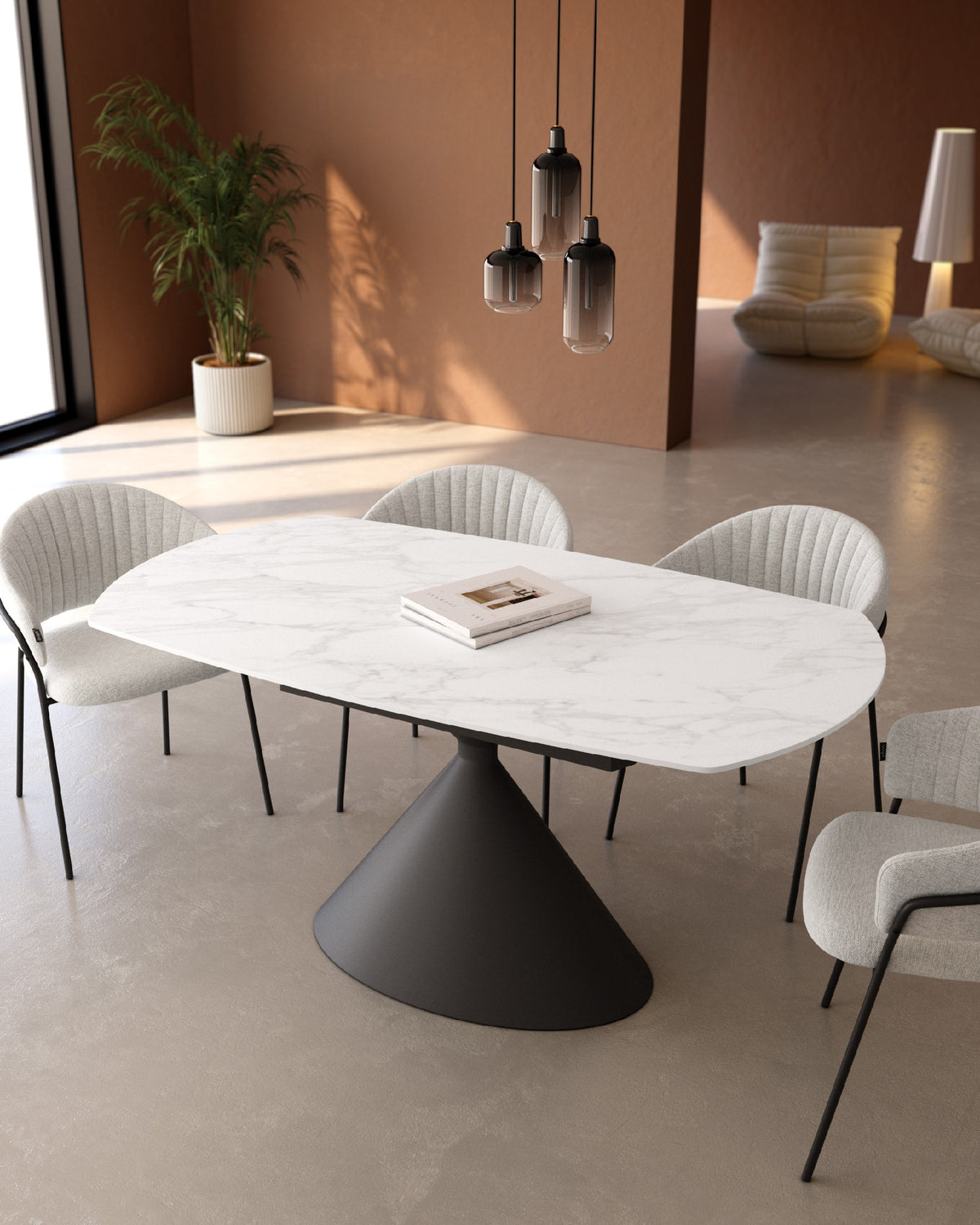 Mesa de comedor extensible Junia - imagen 31