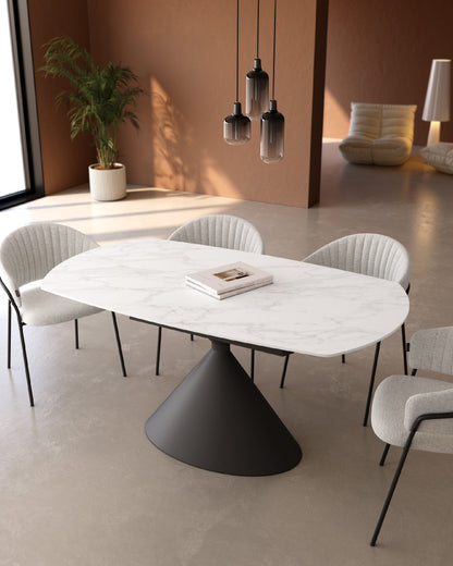 Mesa de comedor extensible Junia - imagen 31