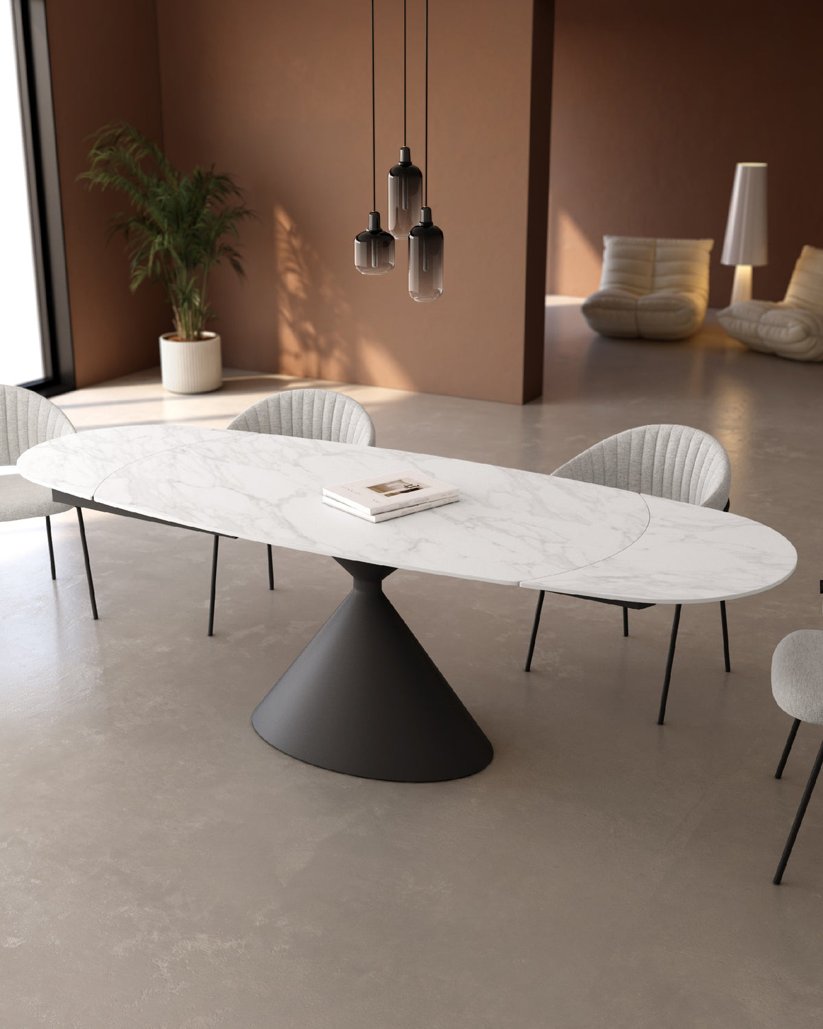 Mesa de comedor extensible Junia - imagen 32