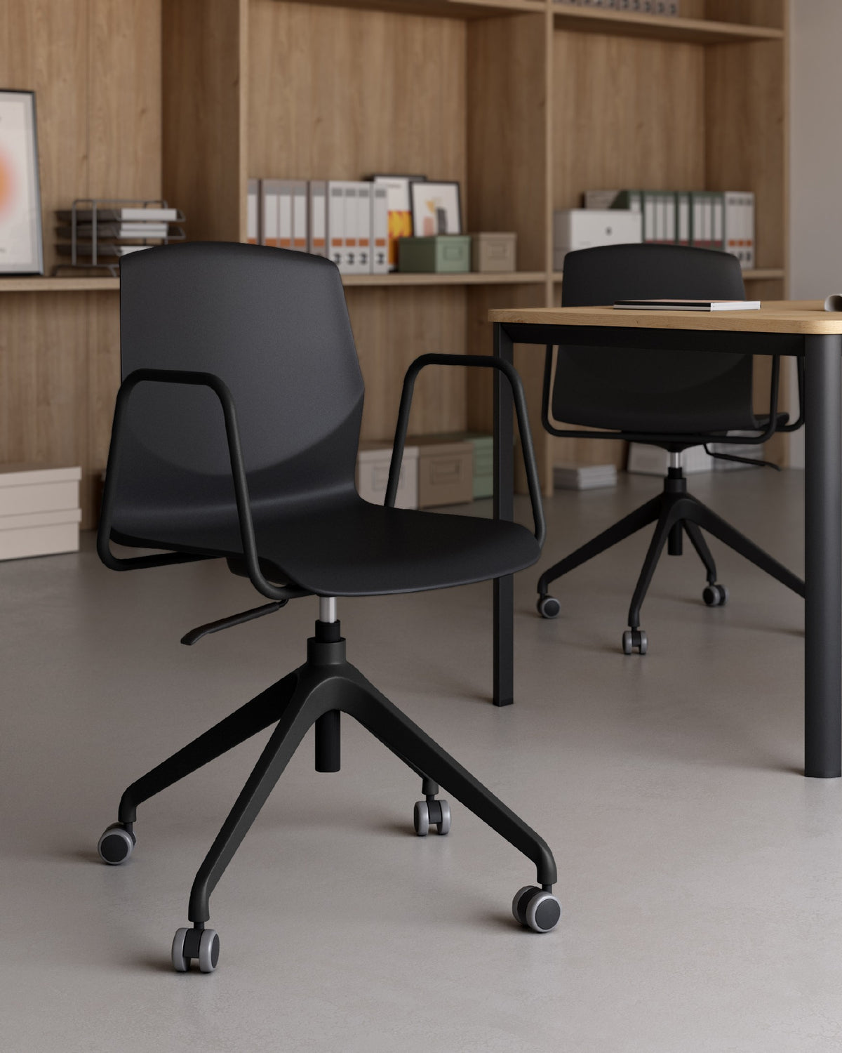Silla de oficina Sueca de polipropileno - imagen 21