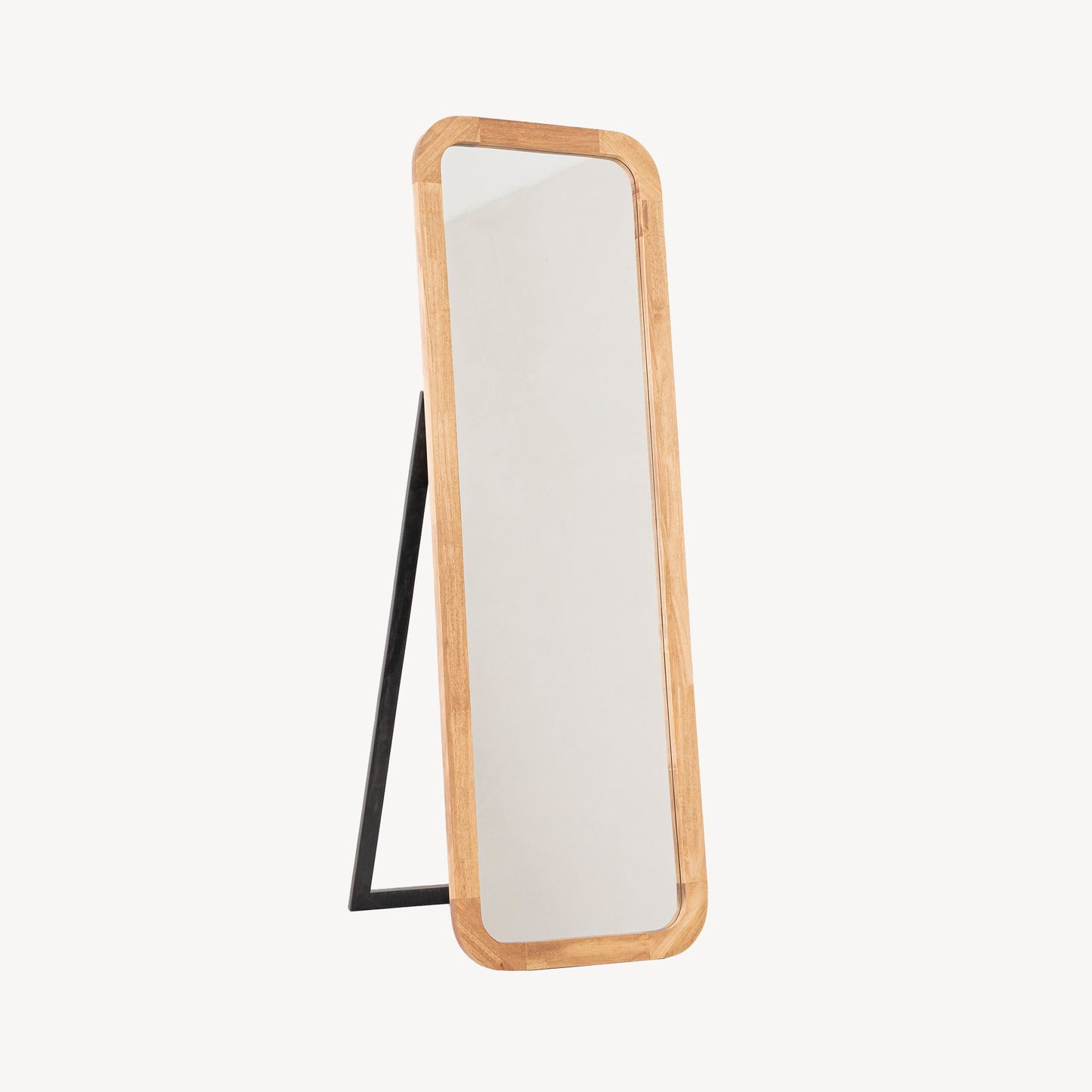 Espejo de pie en madera nogal 50x150 cm