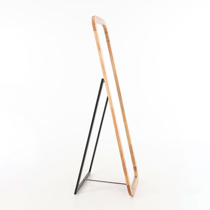 Espejo de pie en madera nogal 50x150 cm
