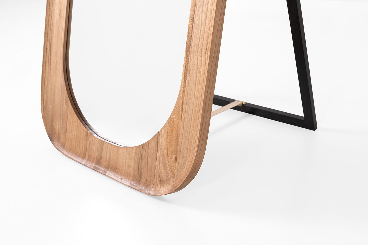 Espejo de suelo madera roble 160x60 cm