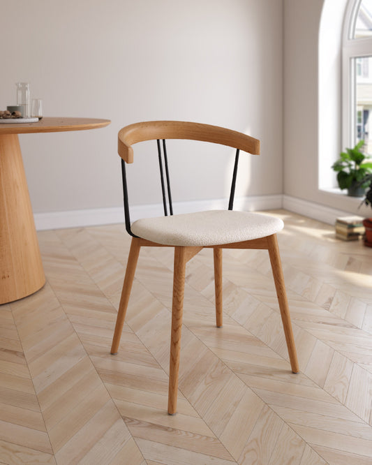 Juego de 2 sillas de comedor Levante tapizadas - imagen 12